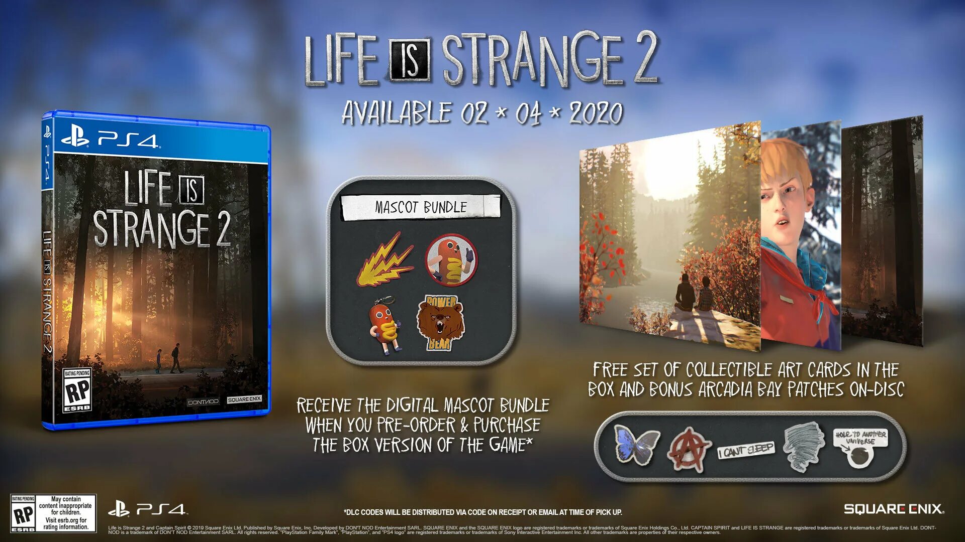 Life is Strange 2 диск для пс4. Коллекционное издание Life is Strange 2. Life is Strange 2 DLC. Life is Strange 3 коллекционное издание.