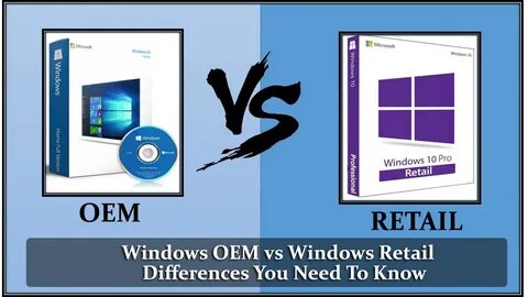 Windows retail