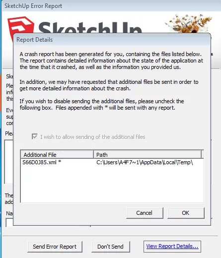 Sketchup ошибка. Ошибка sketchup. скетчап не запускается на ноутбуке. скетчап не запускается попробуйте переустановить.