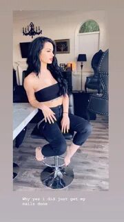 Saraya-Jade Bevis's Feet, Toes And Soles.