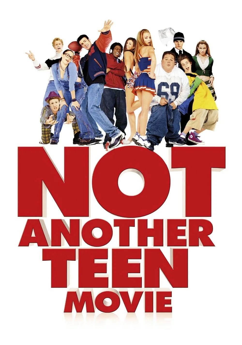 Not another teen. Молодежные комедии американские. Not another teen movie 2001 Постер.