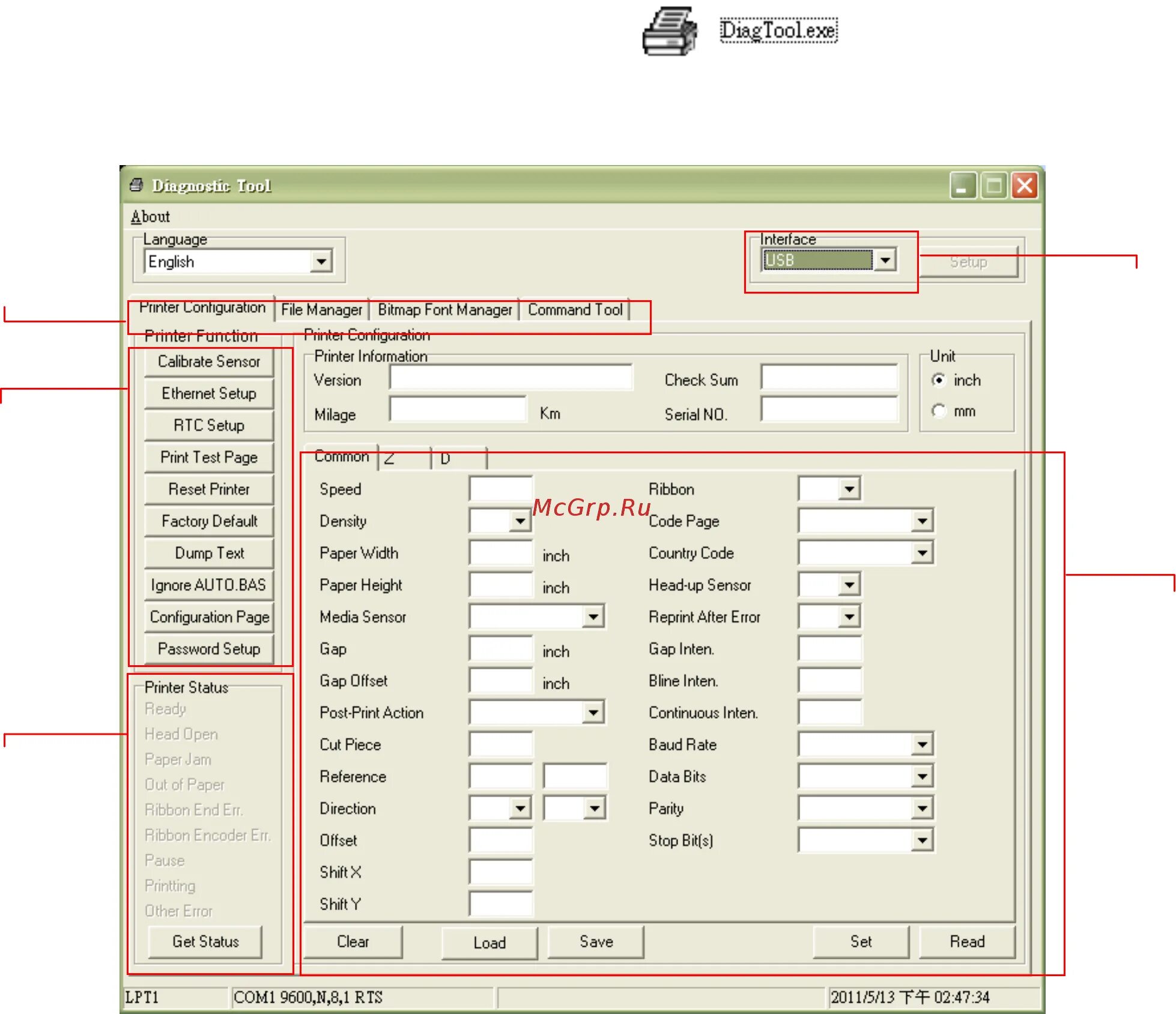Diagnostic tool tsc. Diagnostic tool tsc