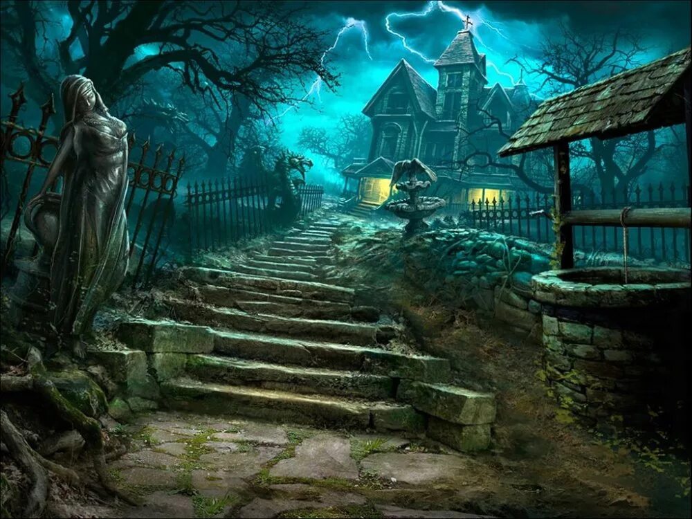Возвращение в Равенхарст. Кладбище фэнтези. Старинные замки с привидениями. Мистические локации.