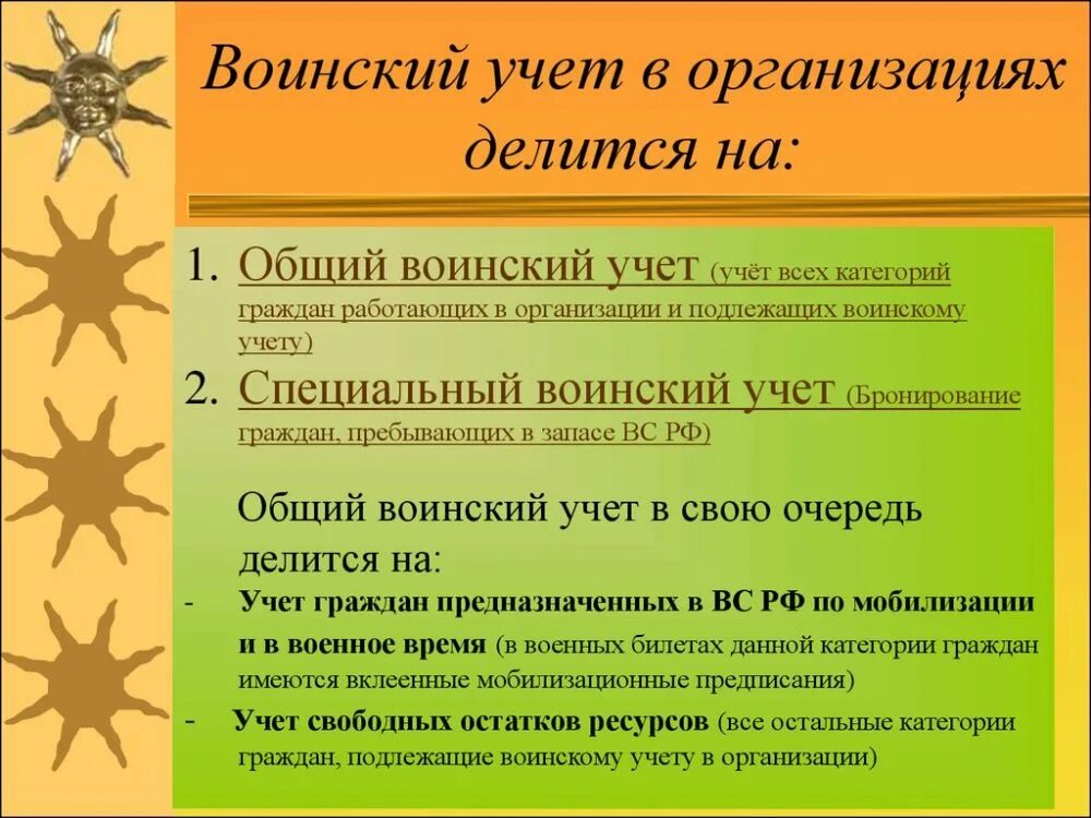 Обязанность военнообязанных. Воинский учет в организации. Оганизация воинского учёта. Общий и специальный воинский учет. Организация Венского учёта.