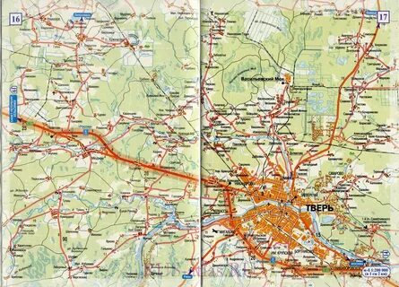 Карта твери проложить маршрут