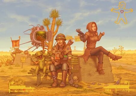 Courier and Veronica by a20t43c.deviantart.com on @DeviantArt Фаллаут Нью В...