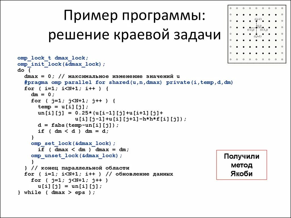 Программа решающая