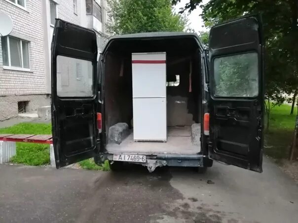 Транспортировка холодильника в горизонтальном положении