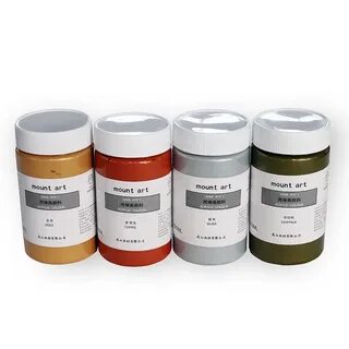 Краски серебро и золото