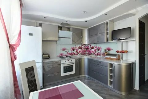 Кухни розового серого цвета