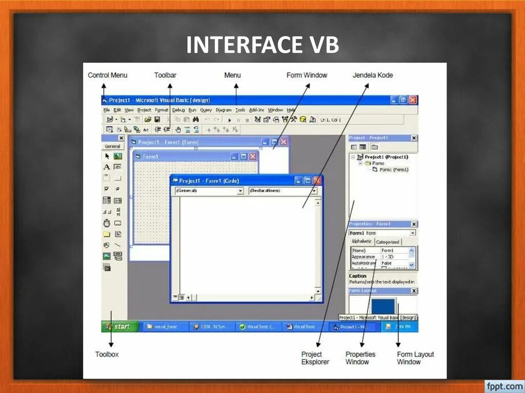 Панель элементов управления Visual Basic. Visual Basic Интерфейс. Управляющие элементы панель элементов в Visual Basic. Интерфейс ВБ. Окно панели элементов