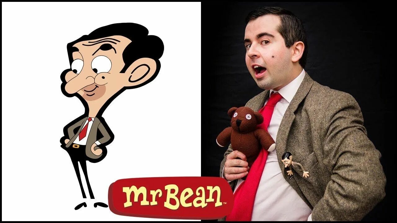 Mr Bean real Life. Мистер Бин (персонаж). Мистер Бин в реальной жизни и в мультике. Мистер гуд