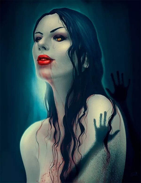 Vampire transformation. Vampire transformation