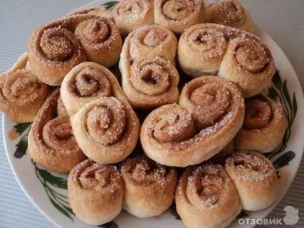 Слоеные печенья с корицей