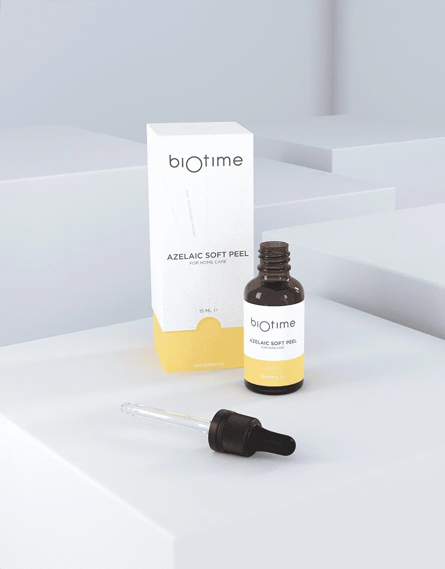 Soft peeling. Biomatrix Azelaic Peel. BIOTIME Azelaic Peel. Азелаиновый пилинг.