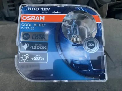 Лампы osram cool blue intense
