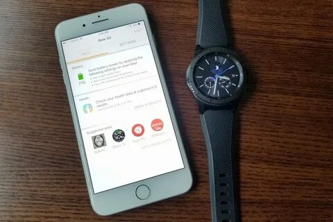 Подключить часы galaxy watch к айфону