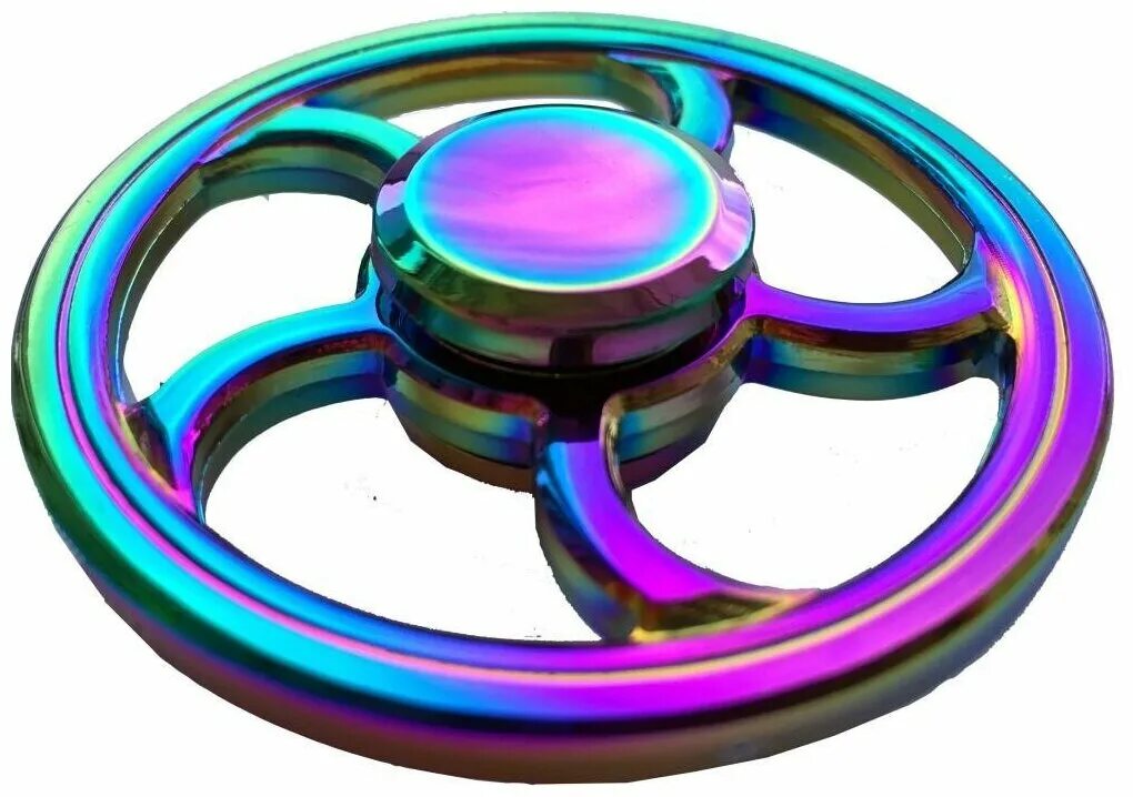 Спиннер для рук "Fidget Spinner", камуфляж красный, металлический подшипник - ку