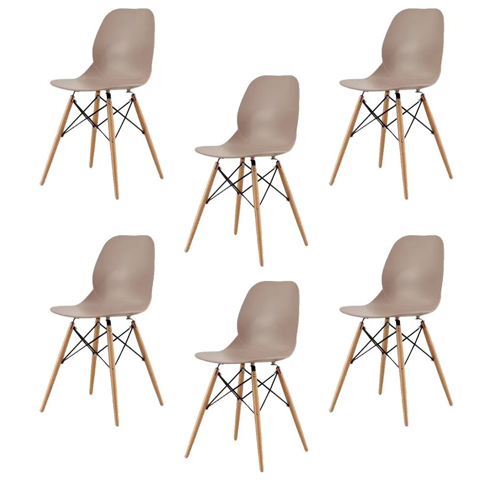 Комплект 6 стульев