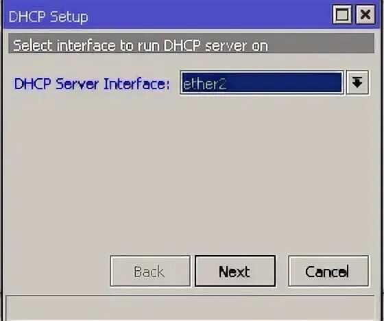 Run interface