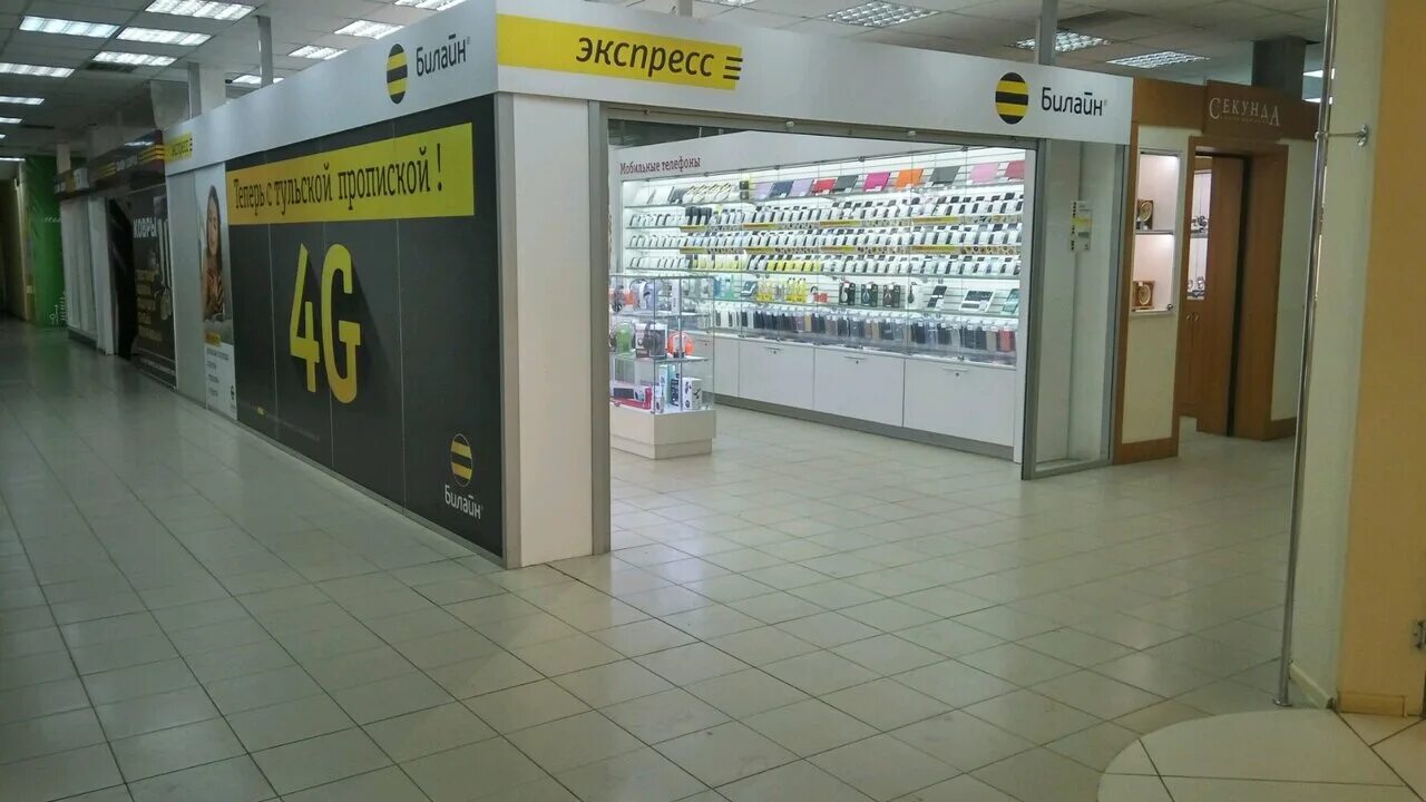офис билайн в туле адреса