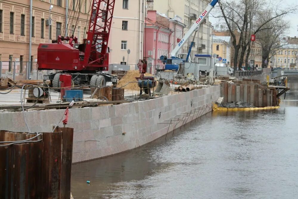 капремонт набережная. реконструкция грибоедова. петербург реставрация набережная. жк порт пермь. капремонт набережная.
