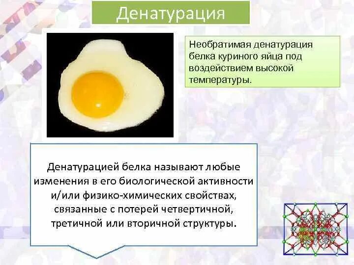 Процессы денатурации белков. Денатурация куриного белка. Тепловая денатурация белка реакция. Механизм денатурации белков. Белок яичный денатурация.