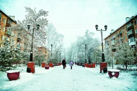 Омск в феврале