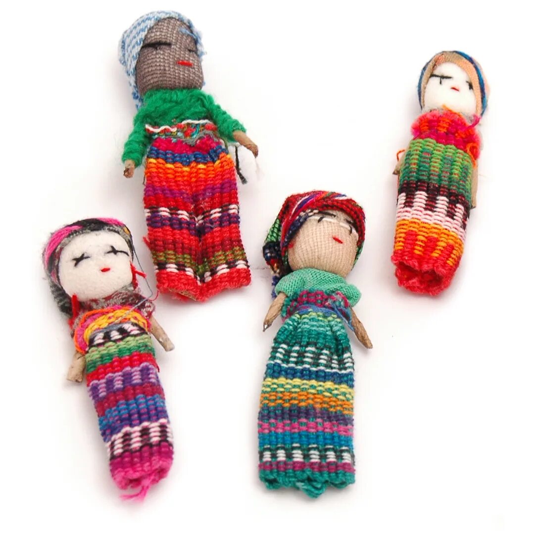 Гватемальские куклы беспокойства. Кукла тревога.