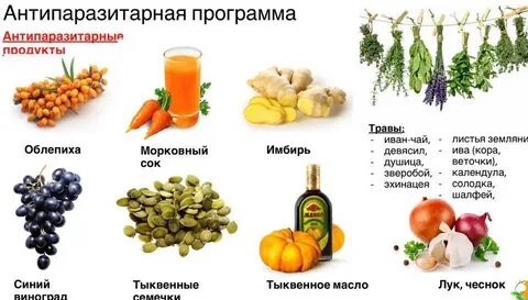 Еда от глистов
