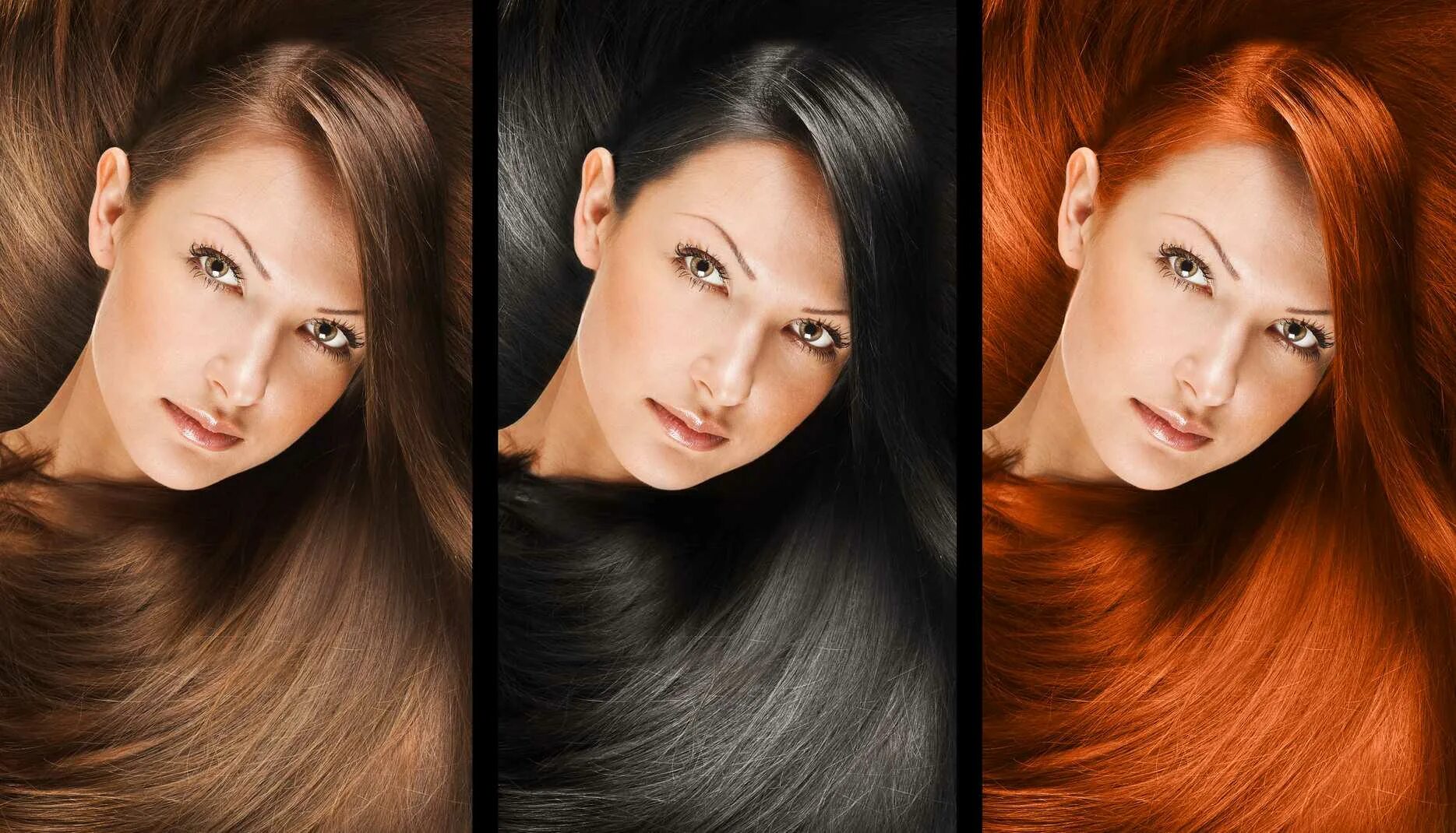 Нормальный цвет волос. Как выбрать краску для волос для домашнего окрашивания брюнеткам.