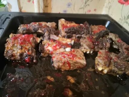 Сколько по времени ребрышки в духовке