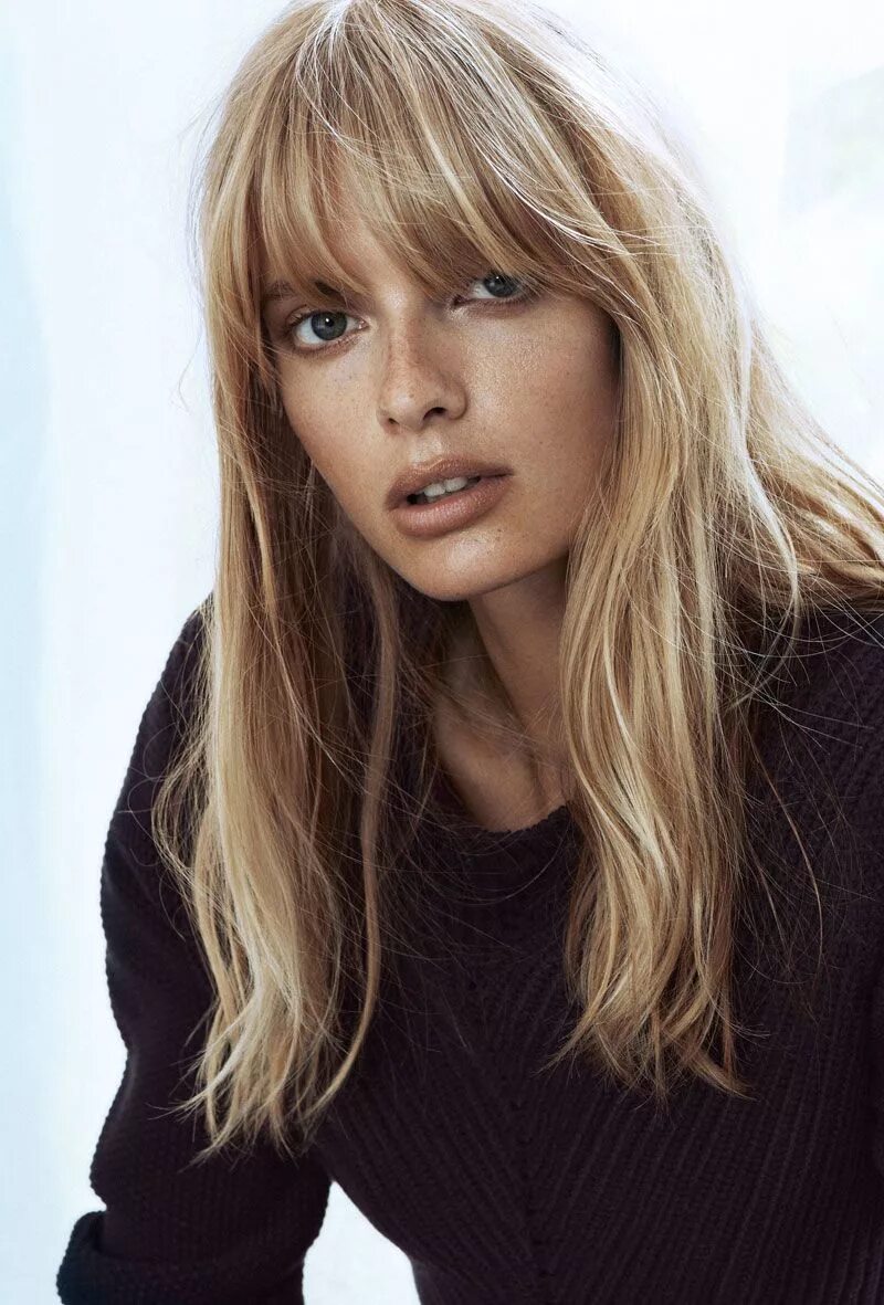 Long bangs