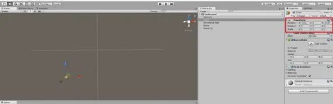 Unity движения персонажа
