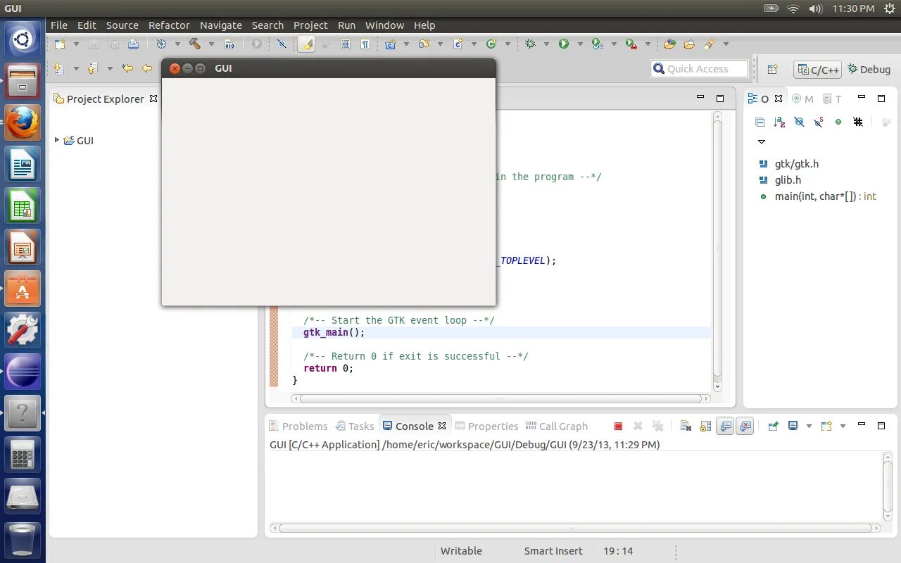 Library gtk windows