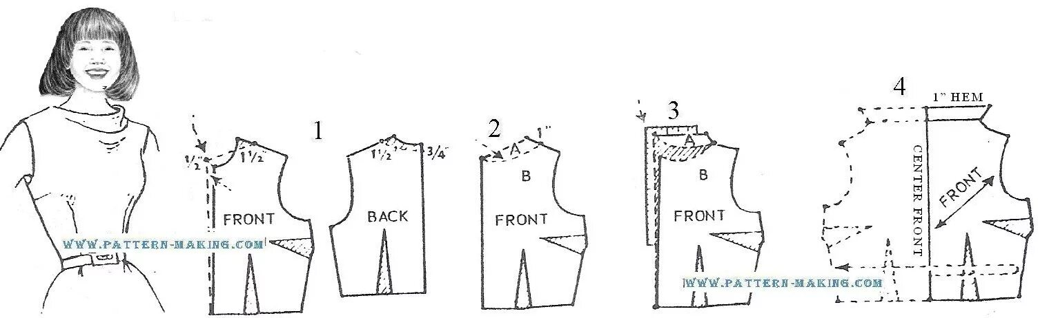 Выкройка блузы с цельнокроеным рукавом. Цельнокроеный воротник хомут выкройка. Платье качели выкройка. Построение воротника качели. Глубина выреза