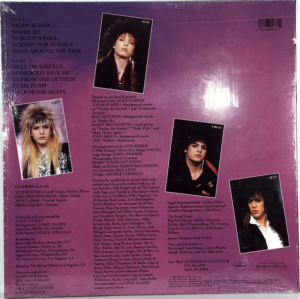 Синдерелла 1986. Cinderella - Night Songs пластинка. Пластинка виниловая Синдерелла. Cinderella Night Songs 1986.