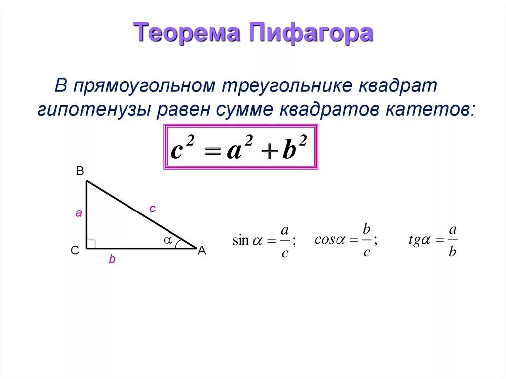 Теорема Пифагора формула. Формула нахождения теоремы Пифагора. Площадь прямоугольного треугольника теорема Пифагора. Теорема Пифагора формула 8 класс.