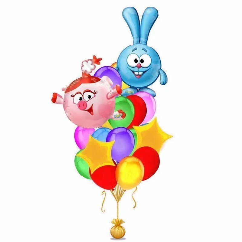 Воздушный шар нюша. Воздушные шары. Воздушный шарик. Шарики Смешарики. Композиции из шаров для детей.