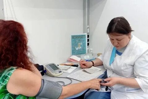 Диспансеризация в парке 2024