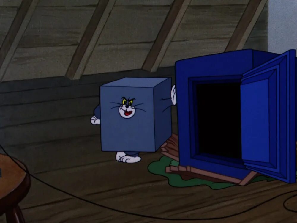 Квадратный том. Том и Джерри квадратный том. Том и Джерри кот квадрат. Том и Джерри том кубик.