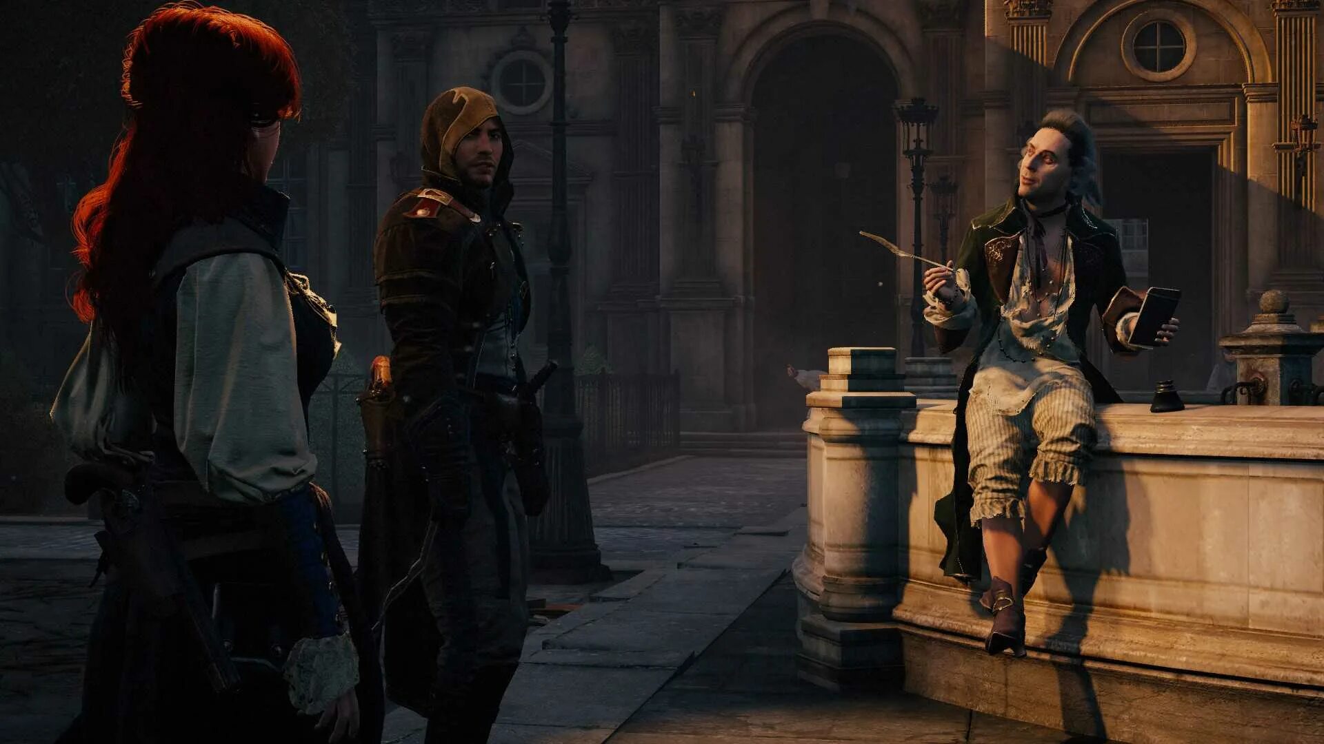 Получить assassins creed unity. Маркиз де сад ассасин крид юнити. маркиз де сад assassins creed. маркиз де сад assassins creed unity. лиза ассасин крид юнити.