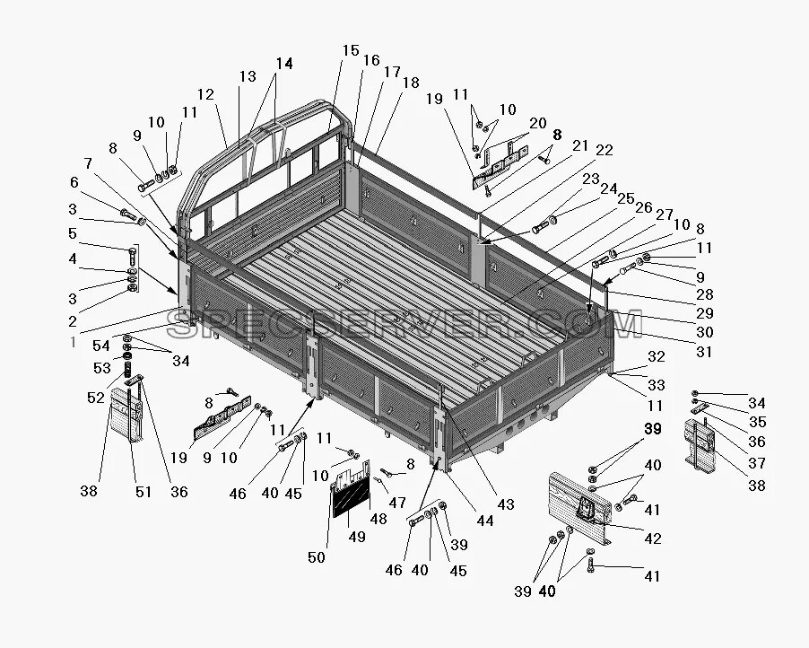 детали урал 4320. детали урал 4320. рама урал 4320.