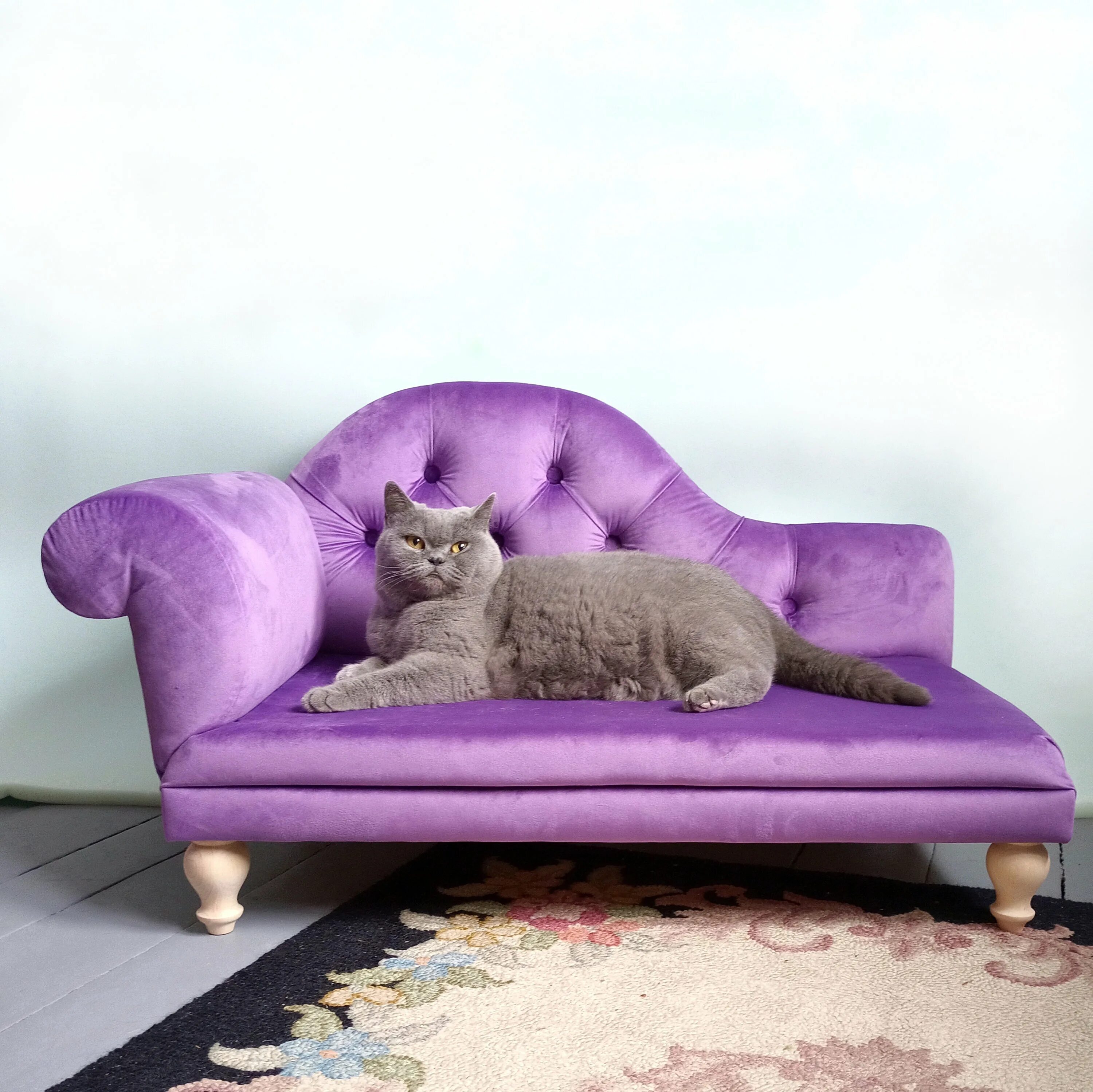 Cat sofa розовые