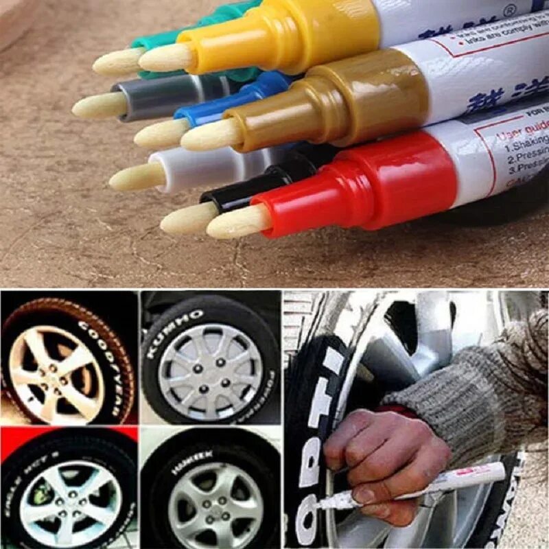 Какие краски для шины