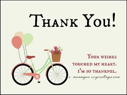 Thank you wishes