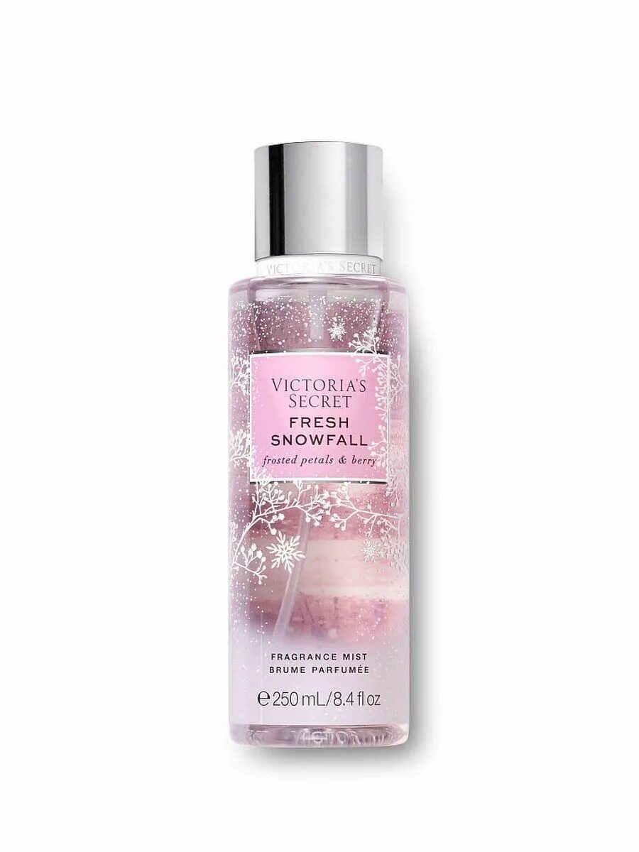 Women s secret fresh. Victoria's Secret спрей для тела Fresh Snowfall body Mist, 250ml. Парфюмированный спрей для тела-мист Victorias Secrets Fresh Snowfall.