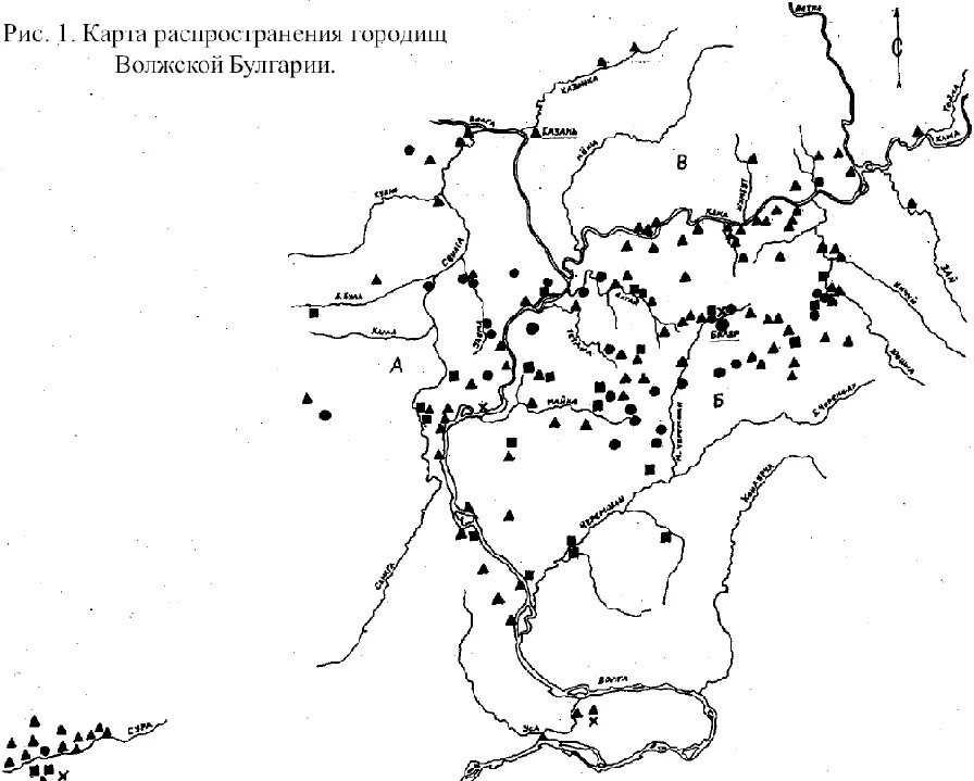 Карта городищ Волжской Булгарии. Карта Волжской Булгарии 13 века. Карта Волжской Булгарии 10 века. Карта Волжской Булгарии в 12 веке. Волжские булгары на карте