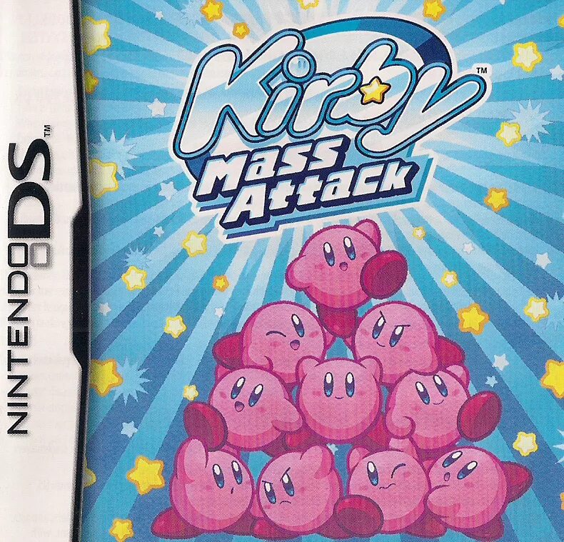 Mass attack. Кирби масс атак. кирби атакует. кирби массовая атака игра. kirby mass attack ds rom.