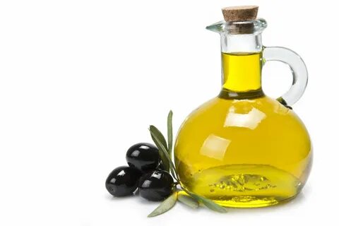 A jar of olive oil